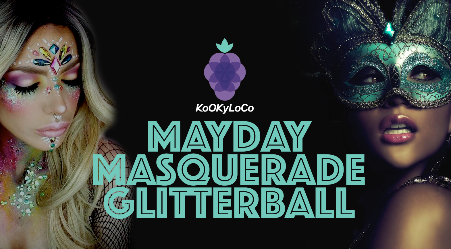 Mayday Masquerade Glitterball – Bank Holiday Sunday 6th May