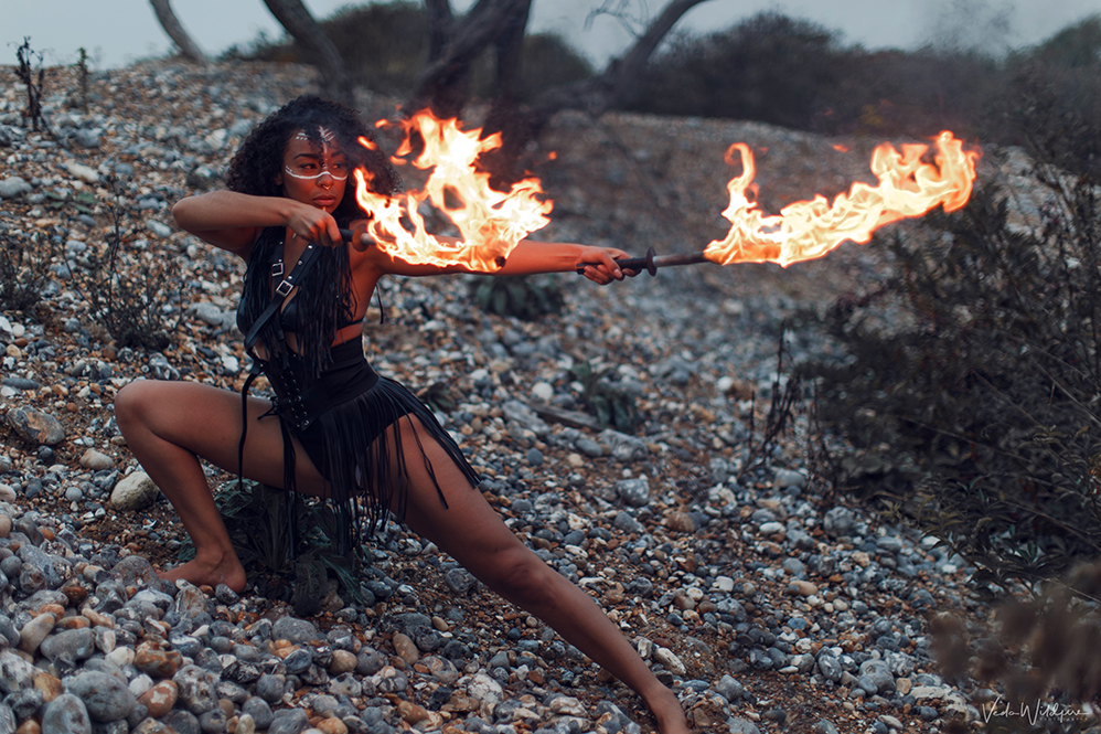 yasmin Chadwick fire dancer